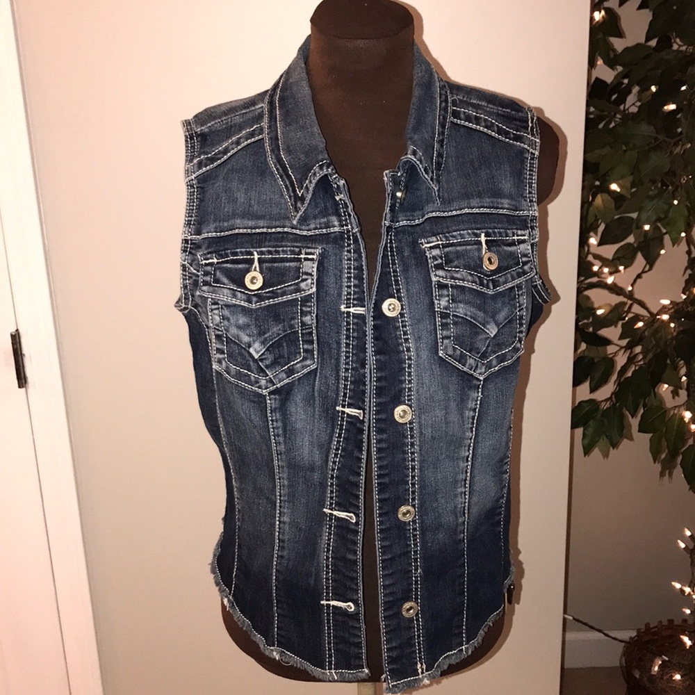 Jean Jacket Vest